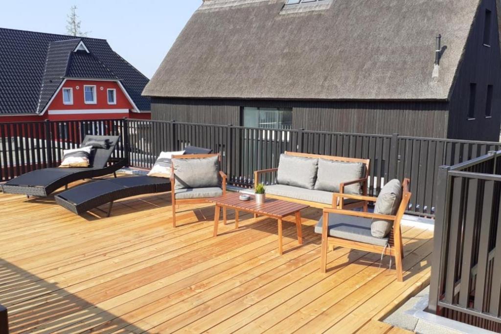 Fh Magnolia Fuer 12 Pers. Mit Terrasse + Dachterasse Villa Born Eksteriør bilde