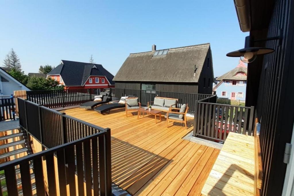 Fh Magnolia Fuer 12 Pers. Mit Terrasse + Dachterasse Villa Born Eksteriør bilde